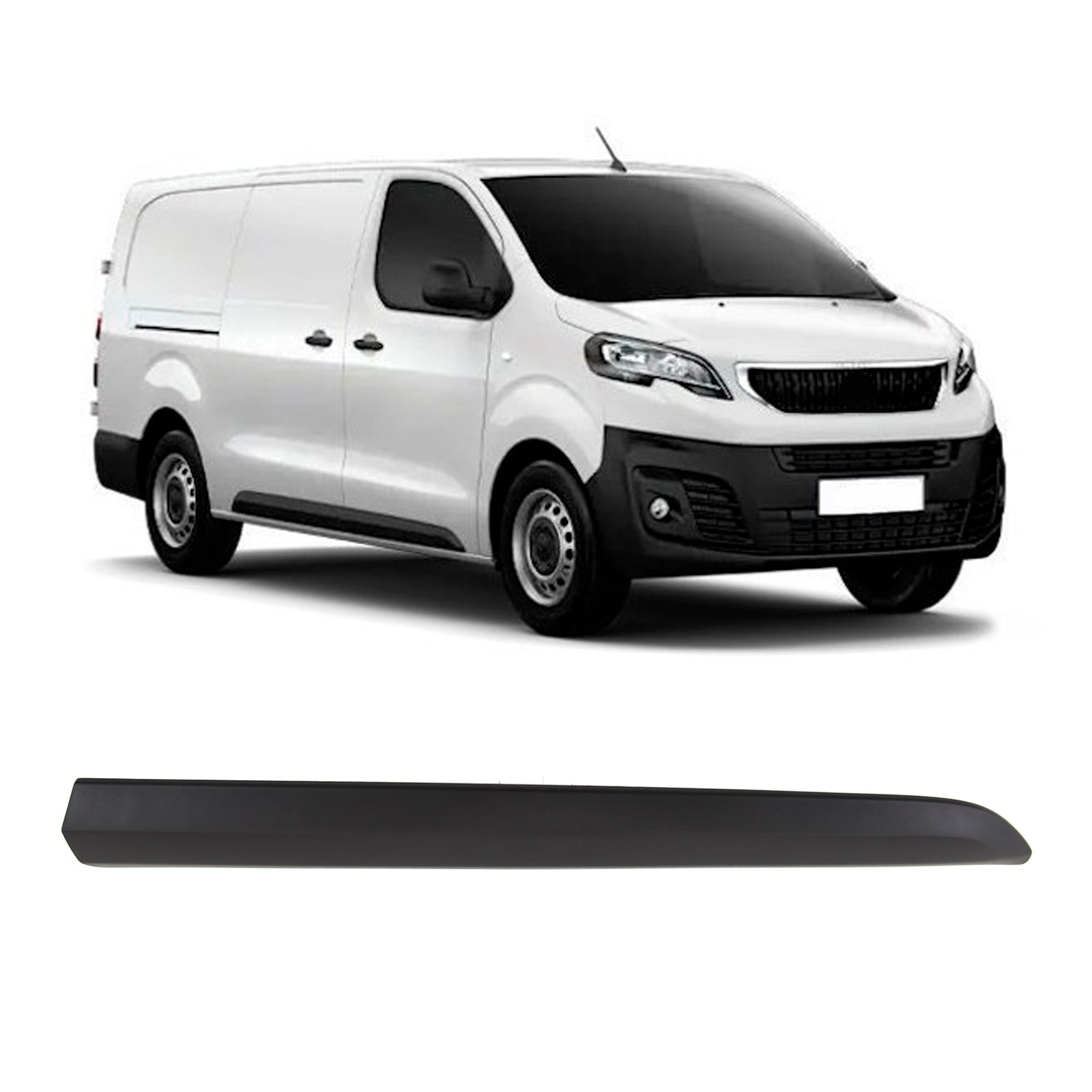 For Peugeot Expert Traveller 2016- Front Door Moulding Trim Driver Side