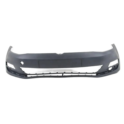 Fits VW Golf Mk7 2013­ Front Bumper Primed No Pdc No Washer Holes - tradevehicleparts.co.uk