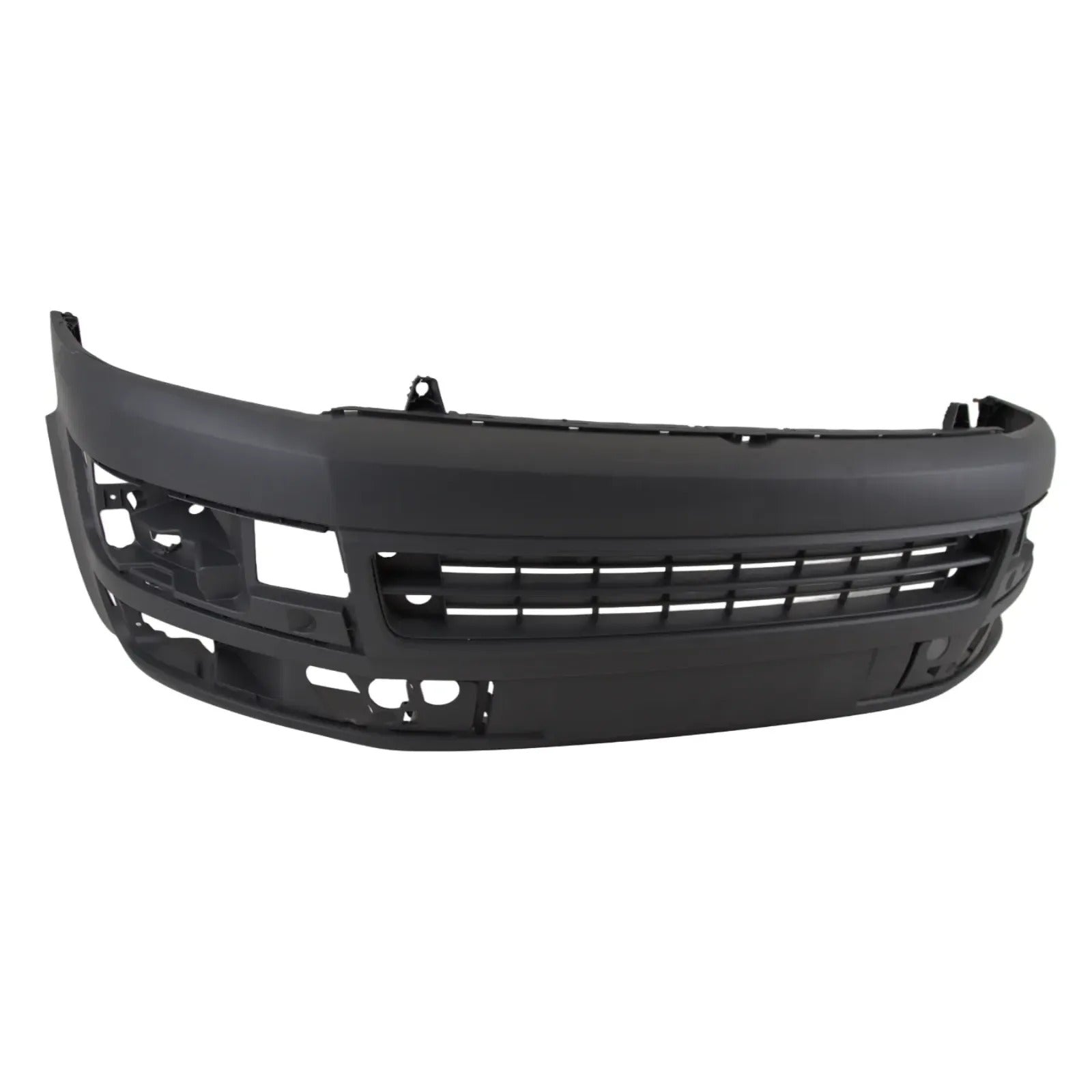 Fits VW Transporter T5.1 T6 2010-2015 Front Bumper Black Textured No Pdc Or Washer Holes