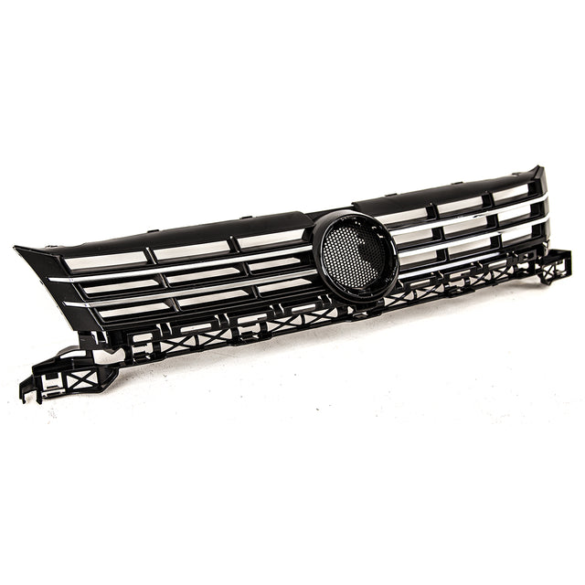 Fits VW Touran 2010-2015 Front Grille Black With Chrome Moulding  - image 5