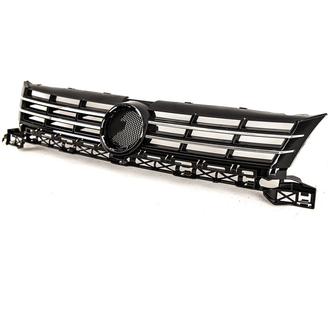 Fits VW Touran 2010-2015 Front Grille Black With Chrome Moulding  - image 4