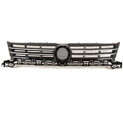 Fits VW Touran 2010-2015 Front Grille Black With Chrome Moulding 