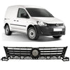Fits VW Caddy 2011-2015 Front Grille Dark Grey With Grey Moulding thumbnail