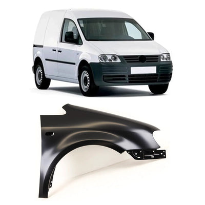 Fits VW Caddy 2003-2010 Front Wing Primed Driver Side - tradevehicleparts.co.uk
