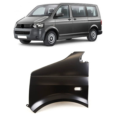 Fits VW Transporter T5 & T5.1 2003-2015 Front Wing Primed Passenger Side  - tradevehicleparts.co.uk