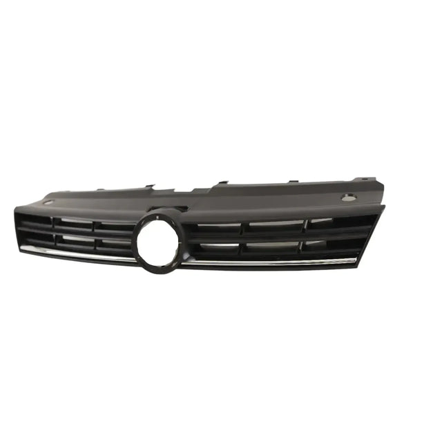 Fits VW Polo 2014- Front Grille Mat-Black With Chrome Moulding - image 4