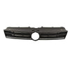 Fits VW Polo 2014- Front Grille Mat-Black With Chrome Moulding thumbnail
