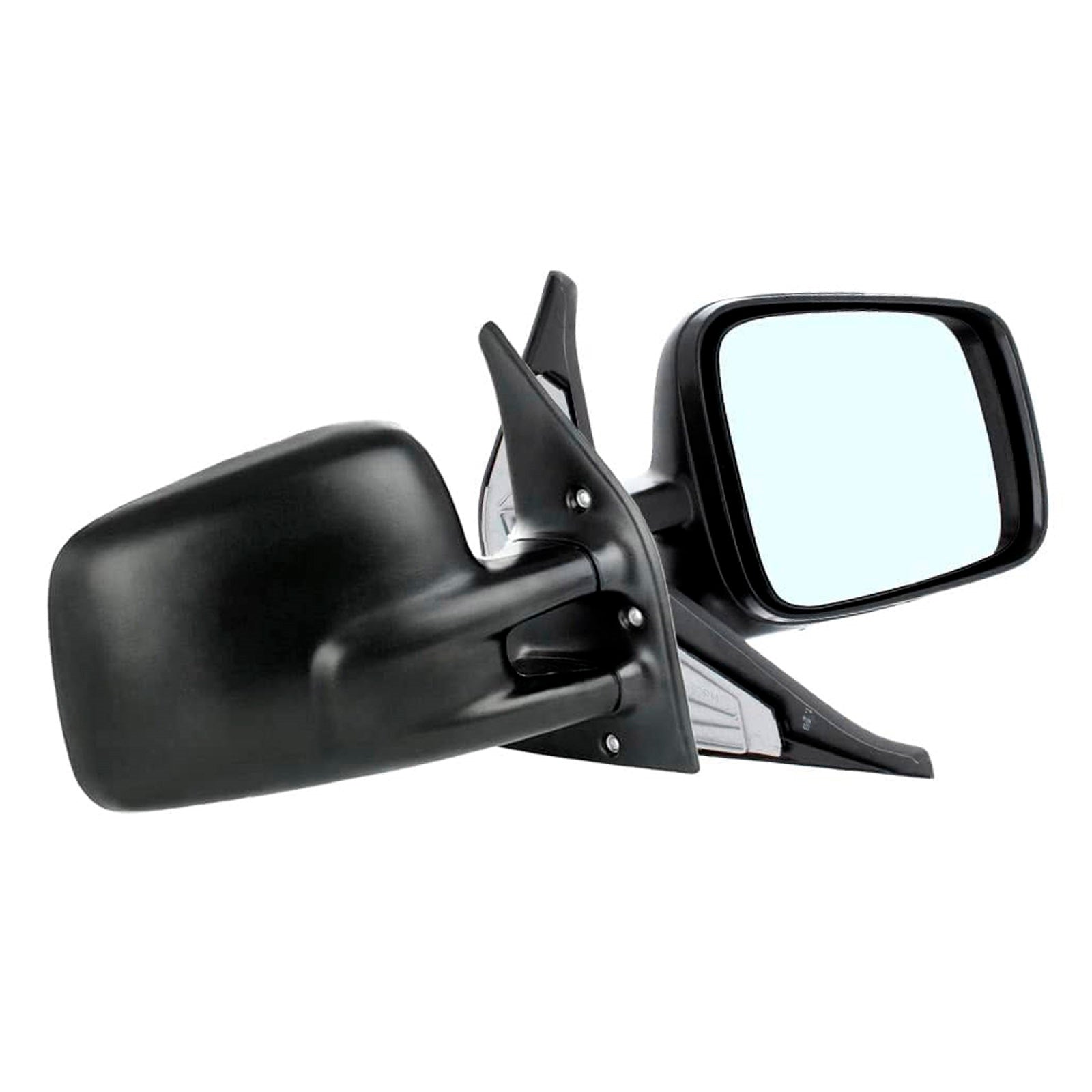 Fits VW Transporter T4 1991-2004 Door Wing Mirror Manual Black Textured Driver Side