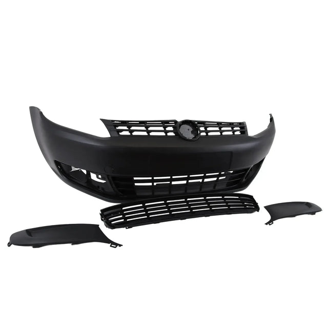 Fits VW Caddy 2011-2015 Front Bumper Textured Complete Kit - image 2