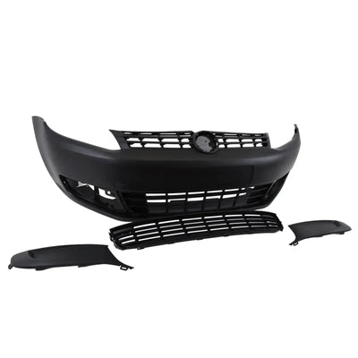 Fits VW Caddy 2011-2015 Front Bumper Textured Complete Kit - tradevehicleparts.co.uk