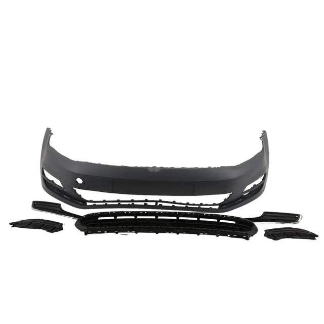 Fits Vw Golf MK7 2012-2017 Front Bumper Complete Kit No PDC & Washer Holes Primed - image 3