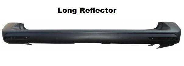 Fits VW Transporter T5.1 2012-2015 Rear Bumper Black Textured - image 2