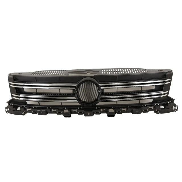 Fits VW Tiguan 2011-2016 Front Main Grille With Chrome Moulding Black - image 6