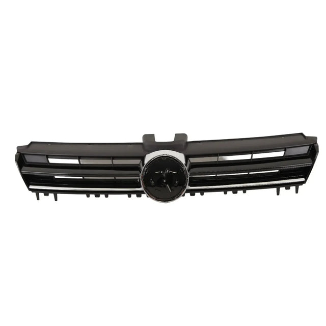 Fits VW Golf Mk7 2013- 2017 Front Bumper Main Grille Black With Chrome Moulding - image 4