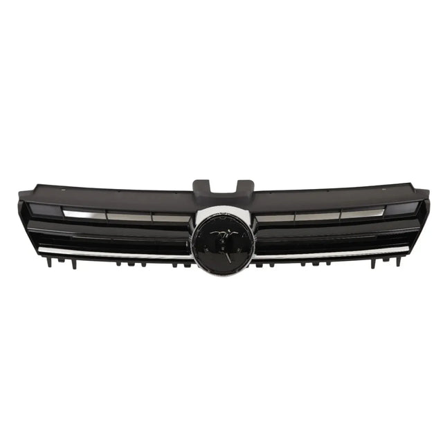 Fits VW Golf Mk7 2013- 2017 Front Bumper Main Grille Black With Chrome Moulding - image 5
