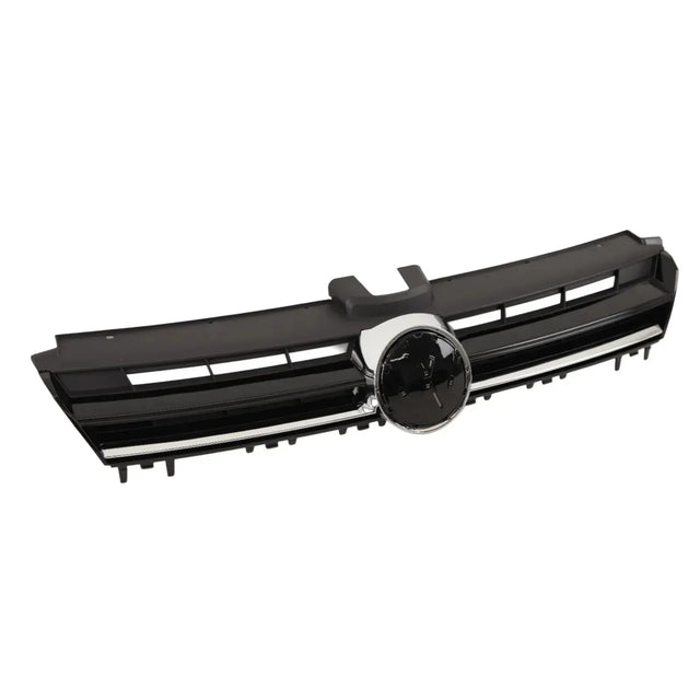 Fits VW Golf Mk7 2013- 2017 Front Bumper Main Grille Black With Chrome Moulding - image 3