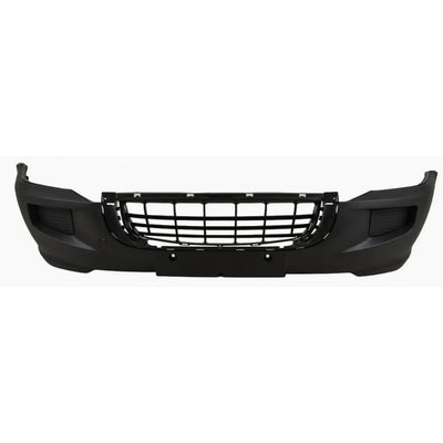 Fits VW Crafter 2006-2017 Front Bumper Black - tradevehicleparts.co.uk