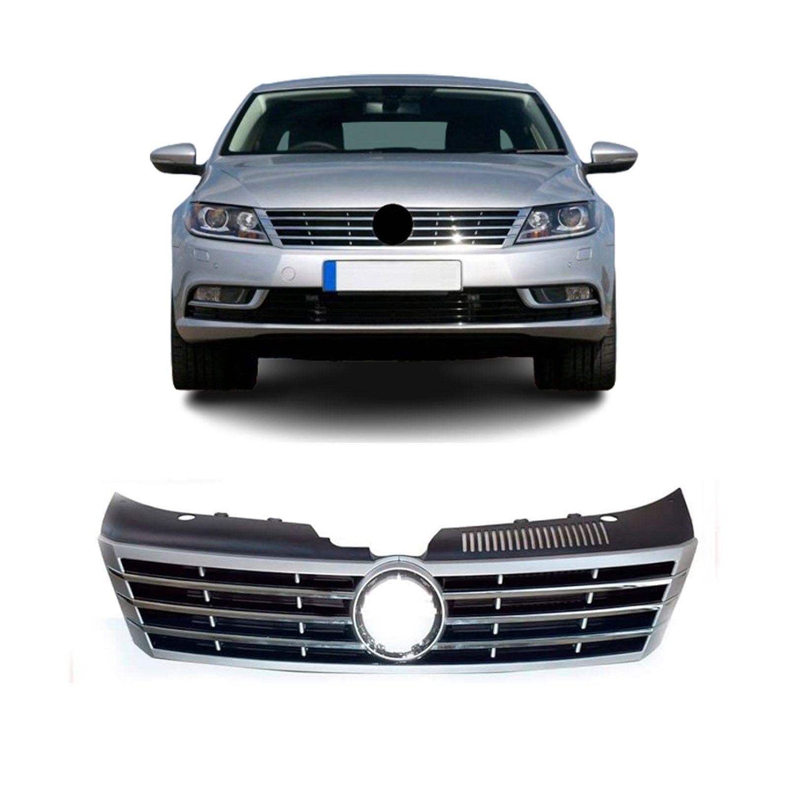 Fits VW Passat Cc 2012-2017 Front Main Grille