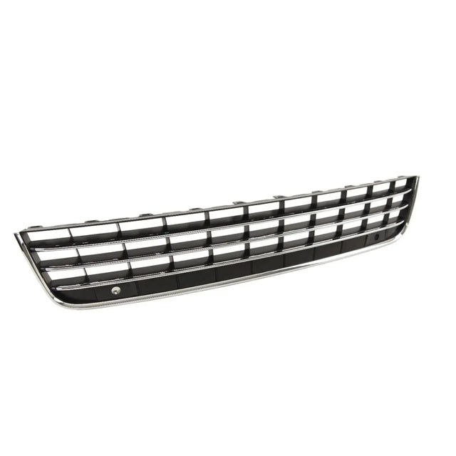 Fits VW Touareg 2011-2014 Front Lower Centre Bumper Grille Black With Chrome Moulding - image 4