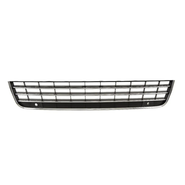 Fits VW Touareg 2011-2014 Front Lower Centre Bumper Grille Black With Chrome Moulding - image 6
