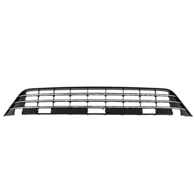 Fits VW Touareg R -Line 2014-2018 Front Lower Centre Bumper Grille Black With Chrome - tradevehicleparts.co.uk