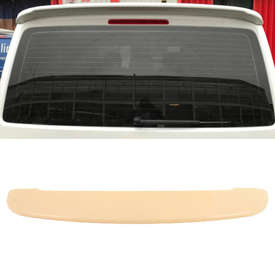 Fits VW Transporter T6 T6.1 2015-2021 Tailgate Rear Roof Boot Spoiler Sportline Look Unpainted - tradevehicleparts.co.uk
