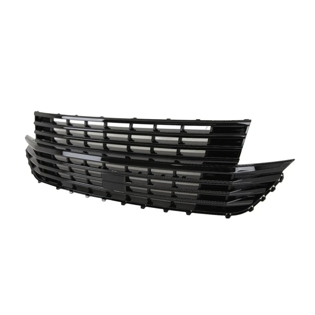 Fits VW Transporter 2020- T6.1 Front Centre Grille Gloss Black Badgeless - image 3