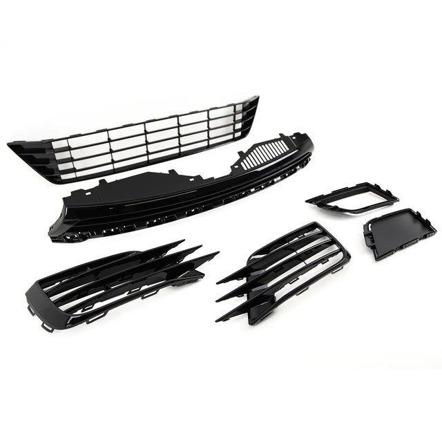 For VW Volkswagen Scirocco R 2015-2018 Front Bumper Complete Grilles - image 2