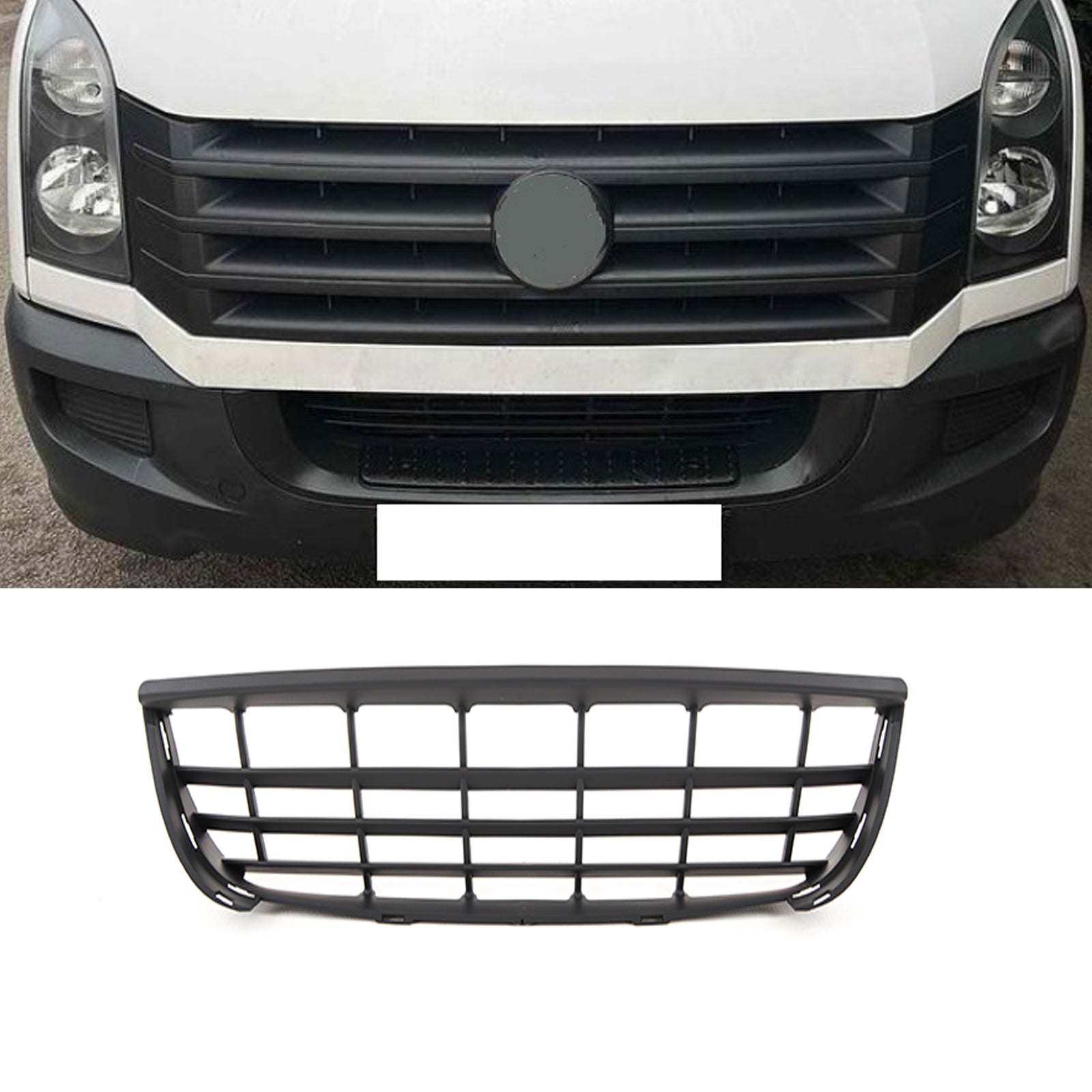 For VW Crafter 2006-2017 Front Bumper Lower Center Grille