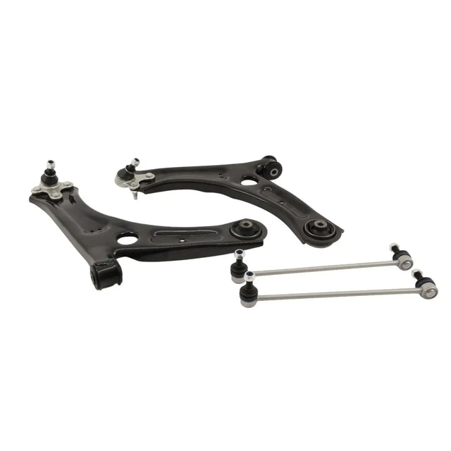 Fits VW Caddy 2010-2020 Front Lower Suspension Wishbone Control Arms & Drop Links Pair - image 3