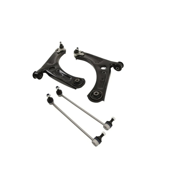 Fits VW Caddy 2010-2020 Front Lower Suspension Wishbone Control Arms & Drop Links Pair - image 4