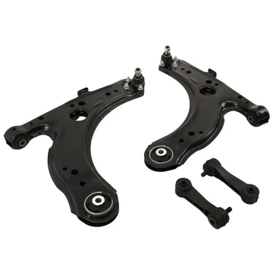 Audi A3 1996-2003 Front Lower Control Arms Wishbones & Drop Links Pair - tradevehicleparts.co.uk