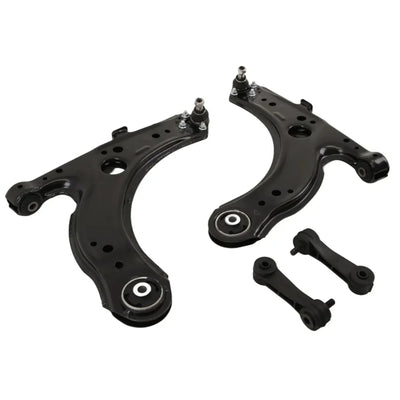 VW Golf MK4 1997-2006 Front Lower Control Arms Wishbones & Drop Links Pair - tradevehicleparts.co.uk