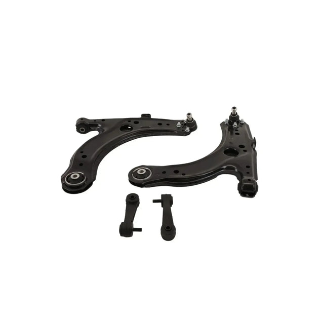 Fits VW Beetle Bora 1999-2011 Front Lower Control Arms Wishbones & Drop Links Pair - image 4