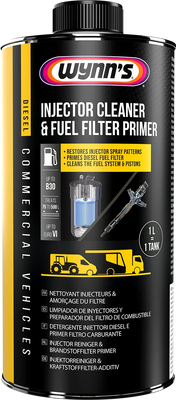 Wynns CV Injector Cleaner And Filter Primer 1L W25290 - tradevehicleparts.co.uk