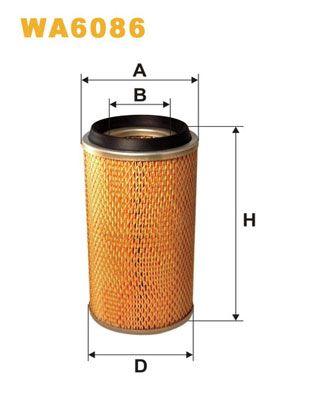 WIX Air Filter WA6086 - image 2