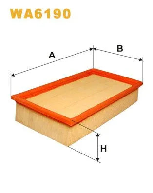 WIX Air Filter WA6190 - image 2