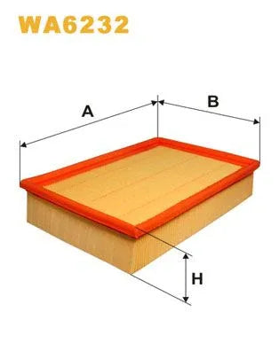 WIX Air Filter WA6232 - image 2