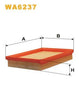 WIX Air Filter WA6237 thumbnail