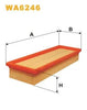 WIX Air Filter WA6246 thumbnail