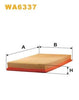 WIX Air Filter WA6337 thumbnail