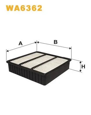 WIX Air Filter WA6362 - image 2