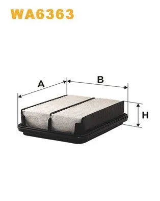 WIX Air Filter WA6363 - image 2