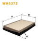 WIX Air Filter WA6372 thumbnail