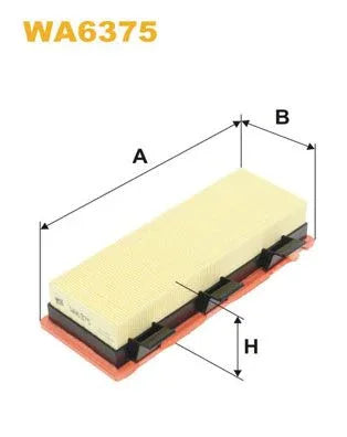 WIX Air Filter WA6375 - image 2