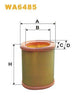 WIX Air Filter WA6485 thumbnail