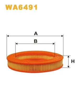 WIX Air Filter WA6491 - image 2