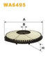 WIX Air Filter WA6495 thumbnail