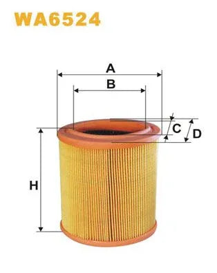 Wix Air Filter WA6524 - tradevehicleparts.co.uk