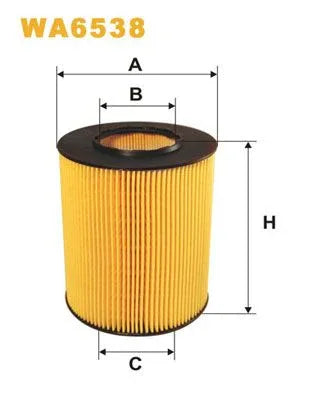 Wix Air Filter WA6538 - tradevehicleparts.co.uk